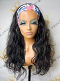 18" Body Wave Headband Wig